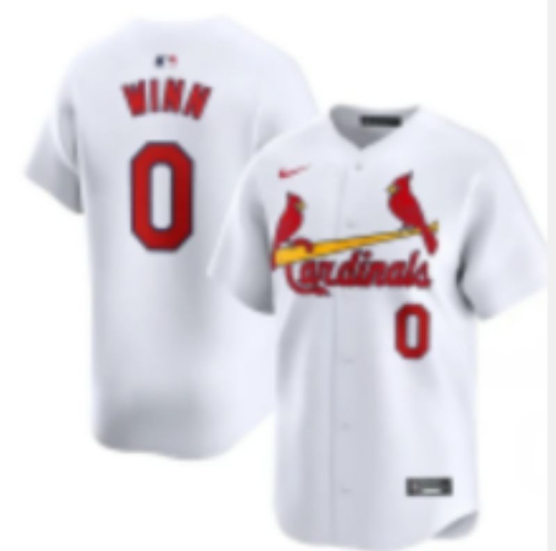 Men 2025 St.Louis Cardinals #0 Winn White Nike 2025 MLB Jersey 02->st.louis cardinals->MLB Jersey